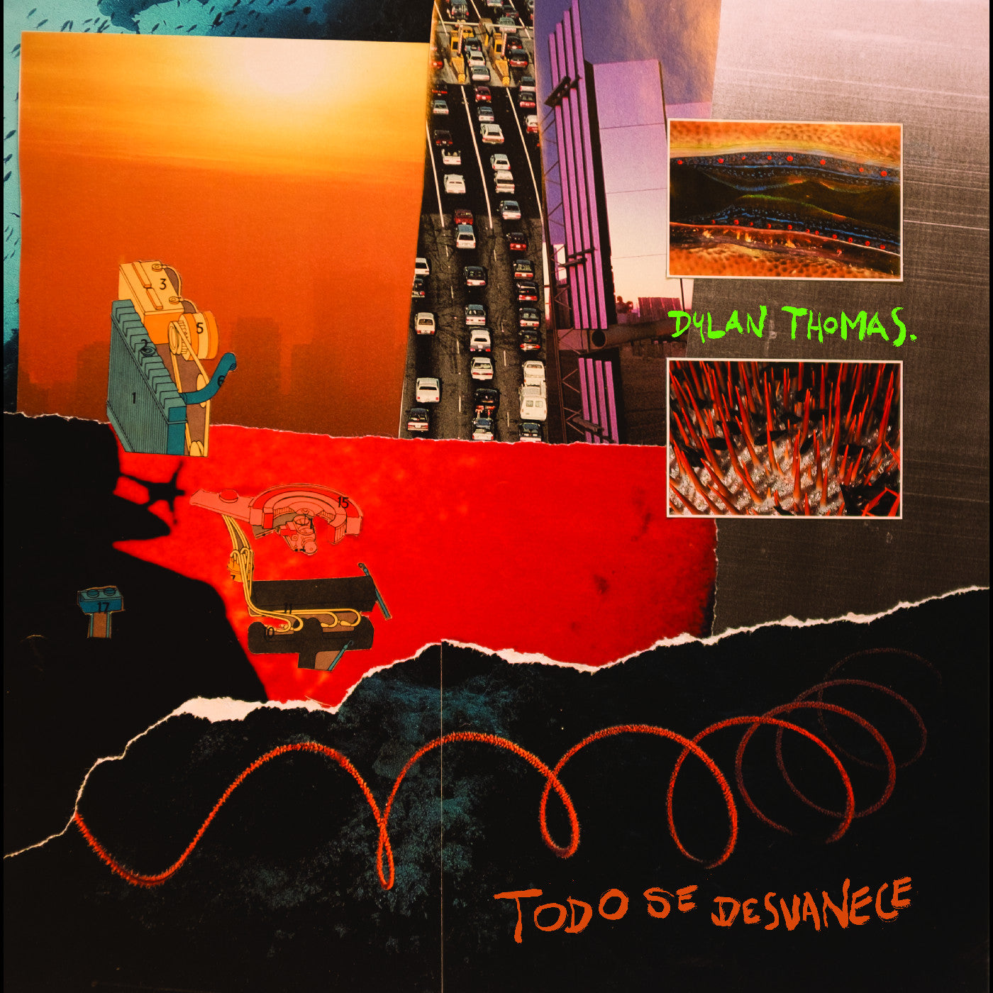 Dylan Thomas - Todo Se Desvanece (Green Leaves Marbled Vinyl) [Vinyl] Vinyl Record