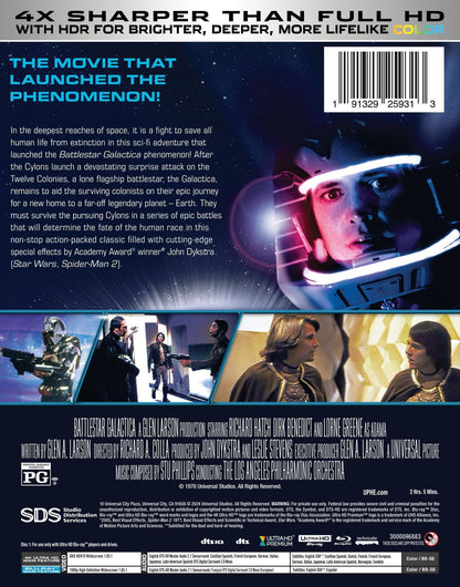 Battlestar Galactica - Steelbook [4K Ultra HD + Blu-ray]