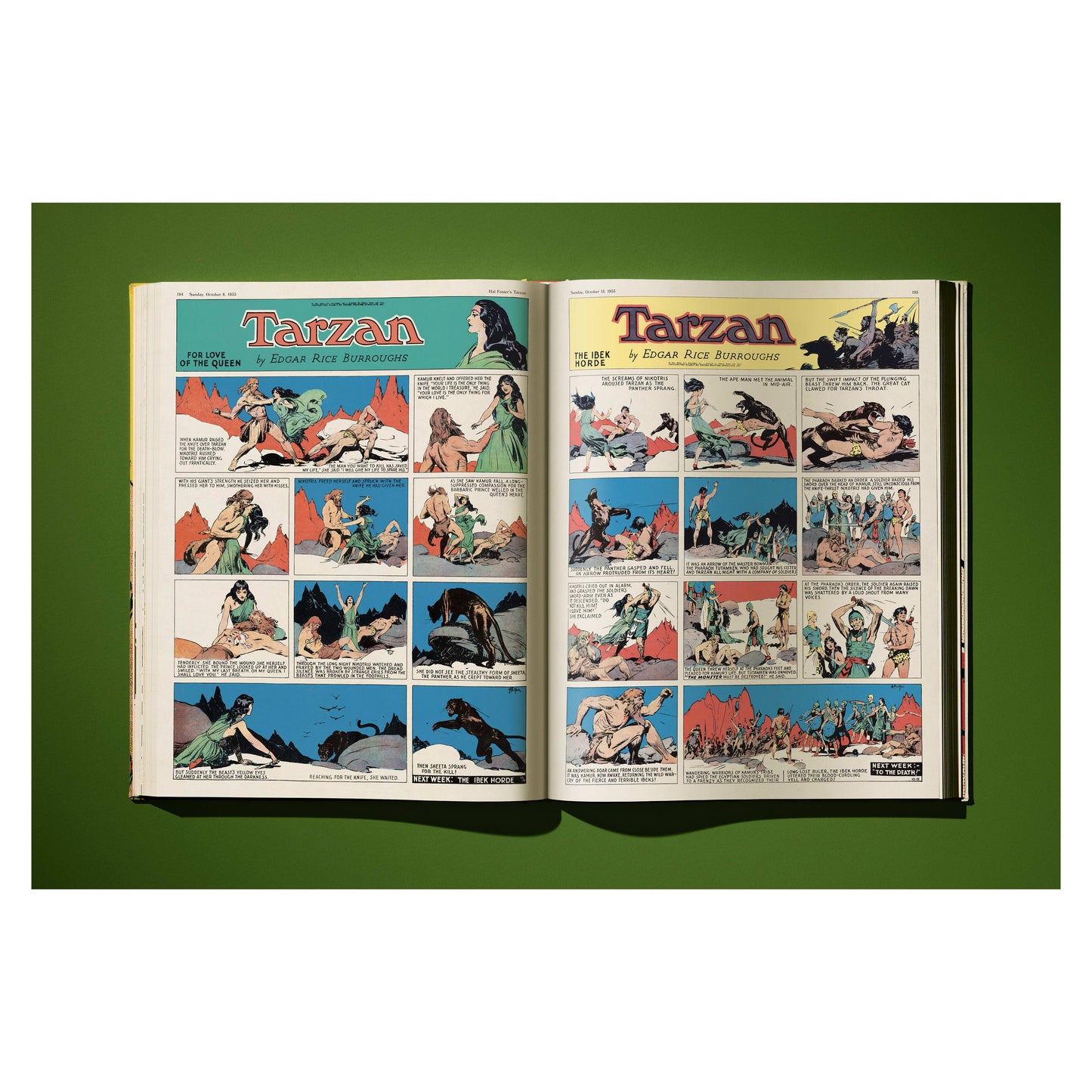 Hal Foster’s Tarzan. The Complete Sunday Comics 1931–1937 (German, French, English) Book