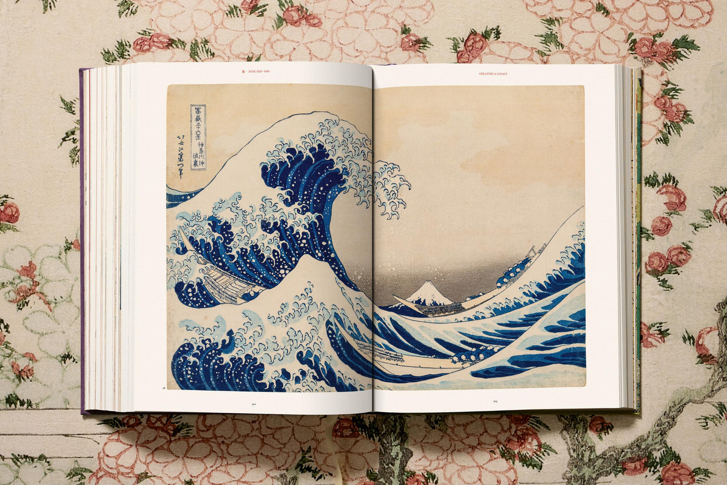 Hokusai (German, French, English) Book
