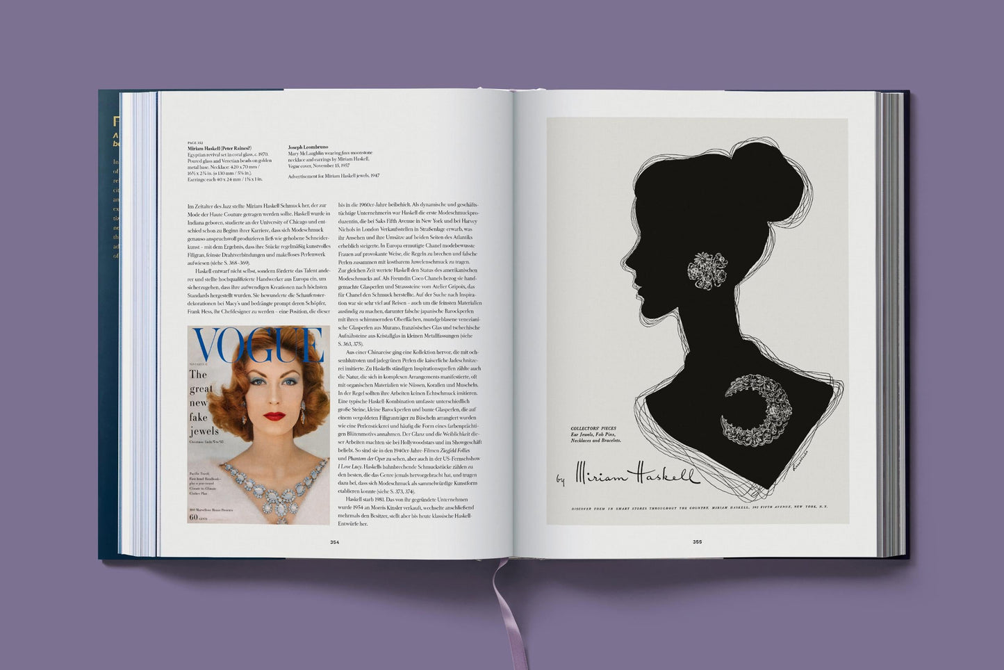 Costume Jewelry (German, French, English) Book