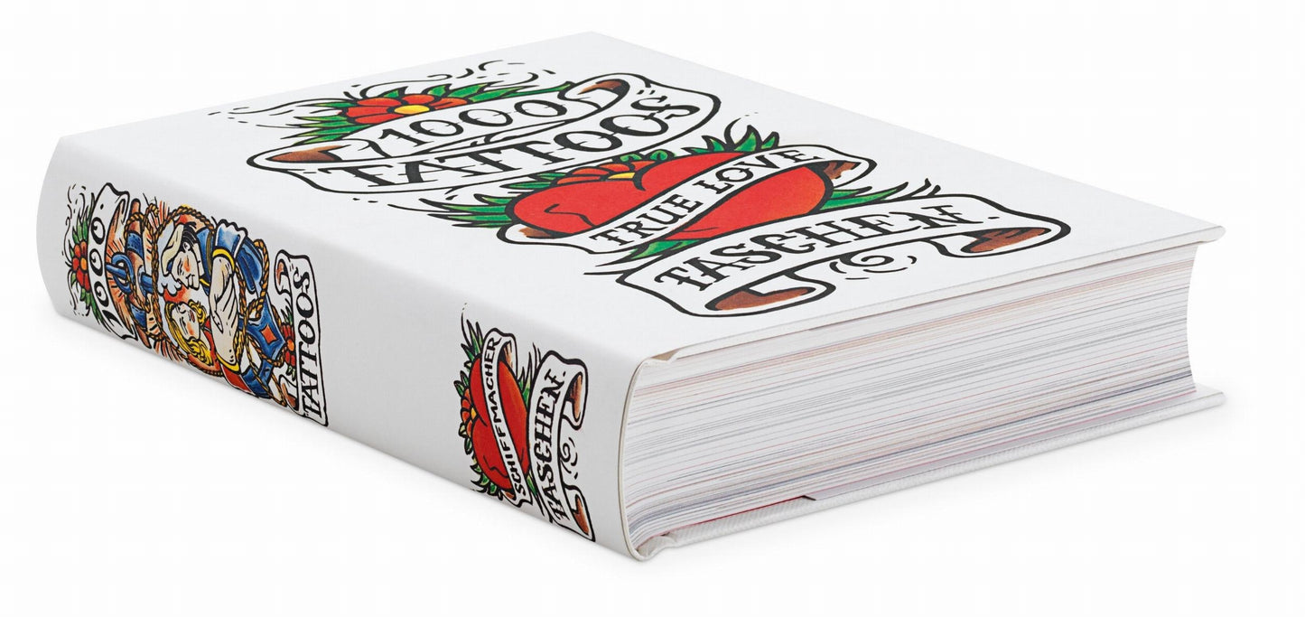 1000 Tattoos (German, French, English) Book