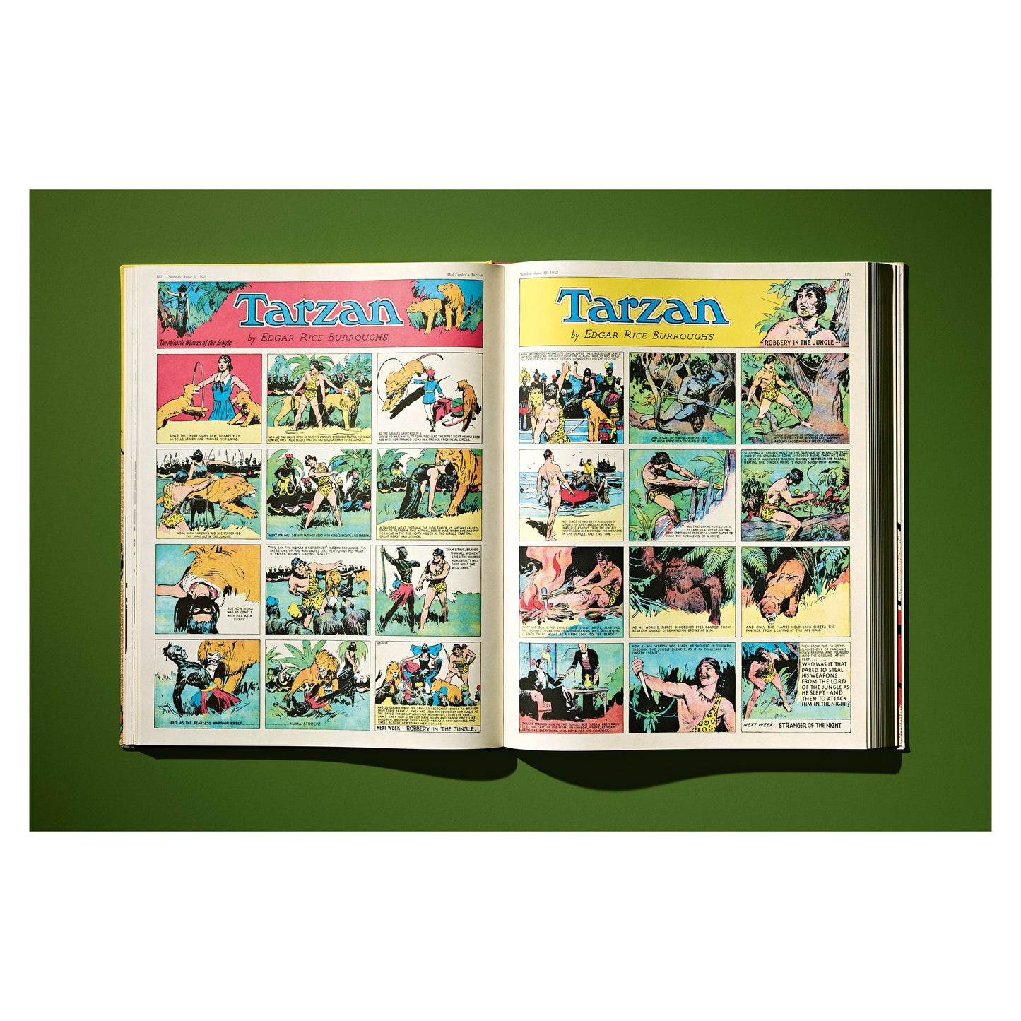 Hal Foster’s Tarzan. The Complete Sunday Comics 1931–1937 (German, French, English) Book