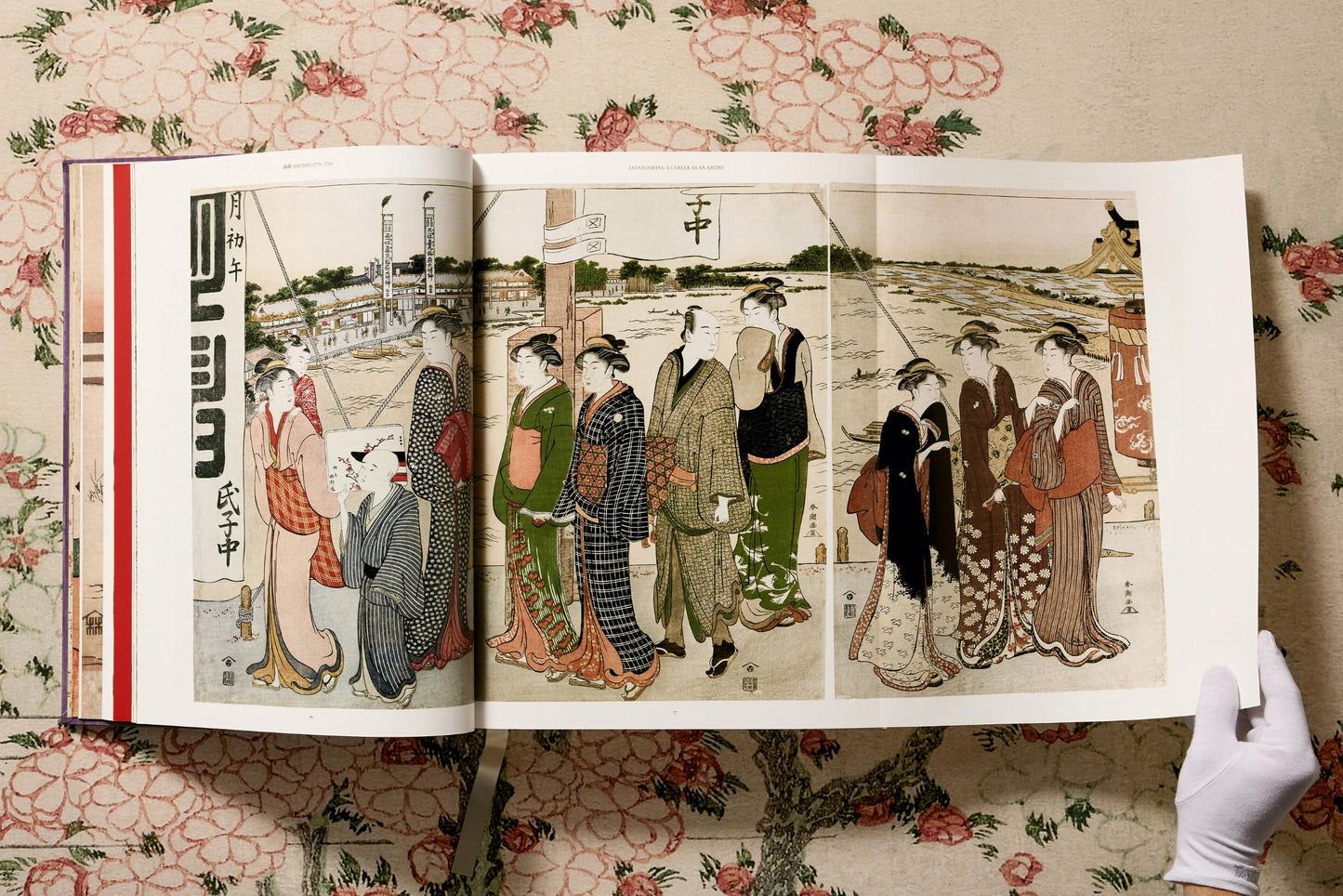 Hokusai (German, French, English) Book