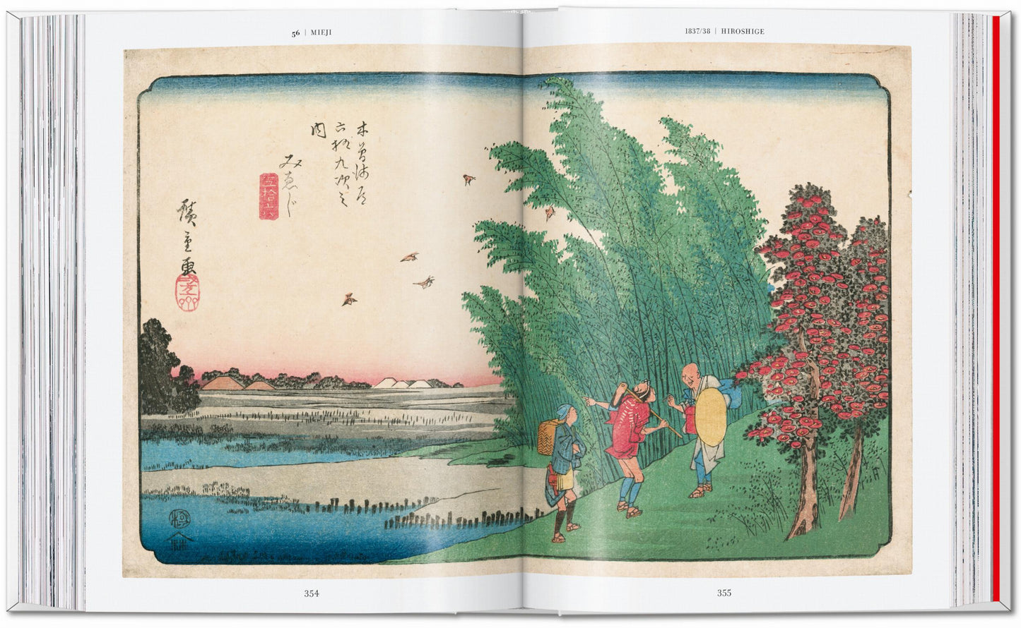 Hiroshige & Eisen. The Sixty-Nine Stations along the Kisokaido. 40th Ed. (German, French, English) Book