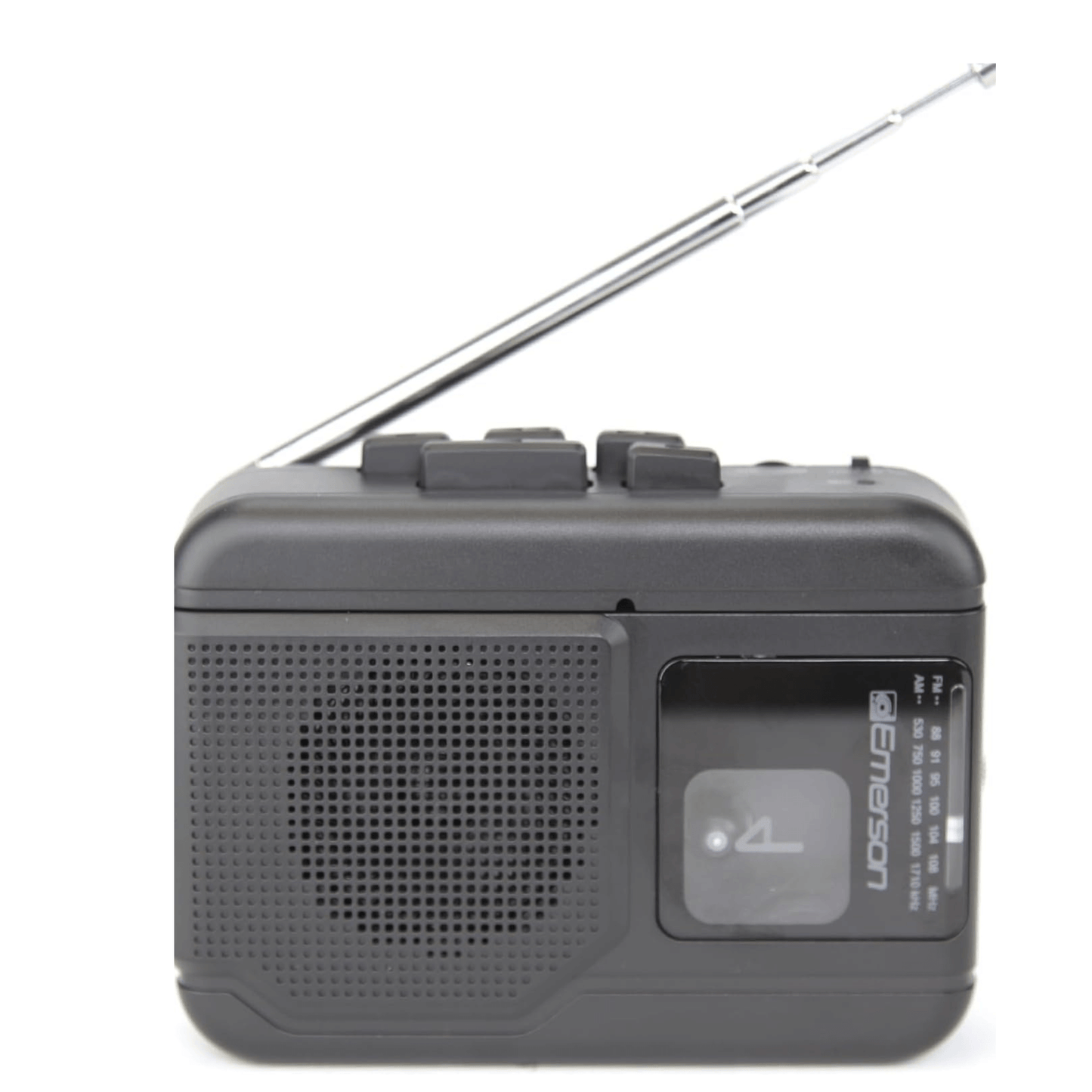 Emerson Portable Cassette Player with Bluetooth Out and Built-In Microphone
