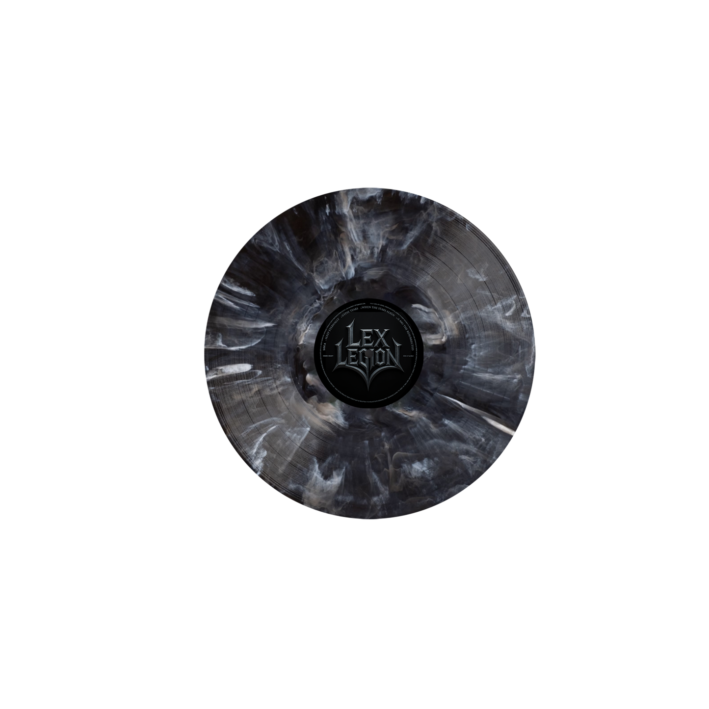 Lex Legion - “Lex Legion” on Ashen Marble Vinyl Record