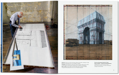 Christo and Jeanne-Claude. L’Arc de Triomphe, Wrapped (German, French, English) Book