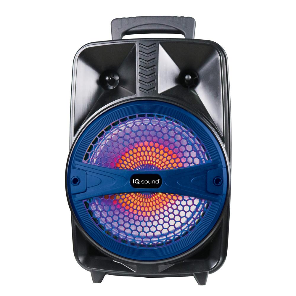 IQ Sound 8" Portable Bluetooth Speaker (IQ-2078DJBT)