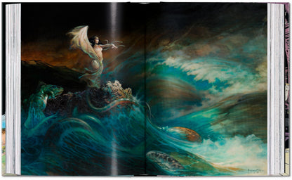 The Fantastic Worlds of Frank Frazetta. 45th Ed. (German, French, English) Book