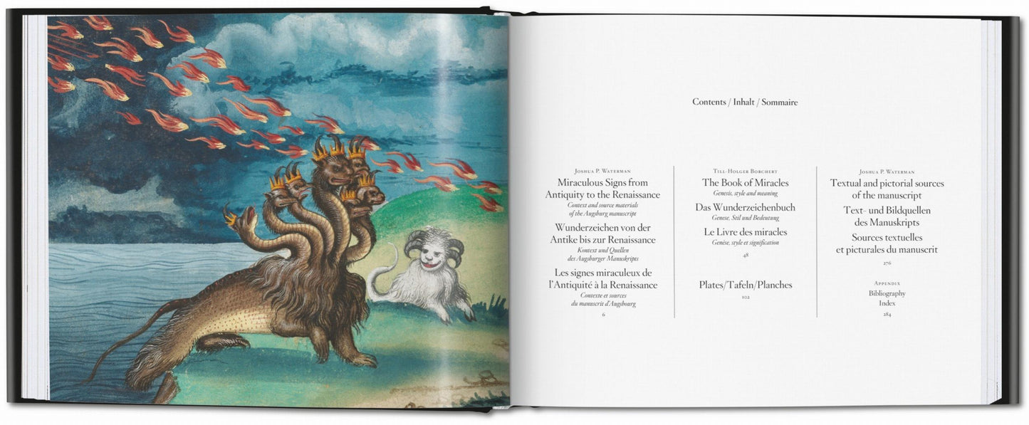 The Book of Miracles (German, French, English) Book