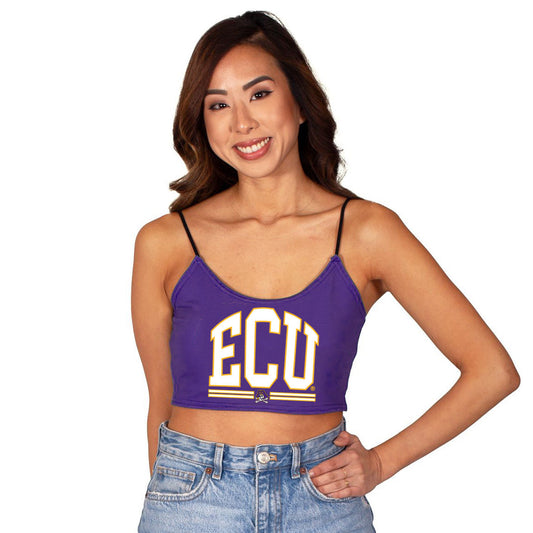 ECU Pirates Purple Spaghetti Tank Officially Licensed