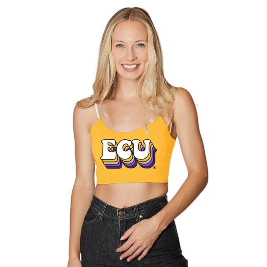 ECU Pirates Yellow Spaghetti Tank Officially Licensed