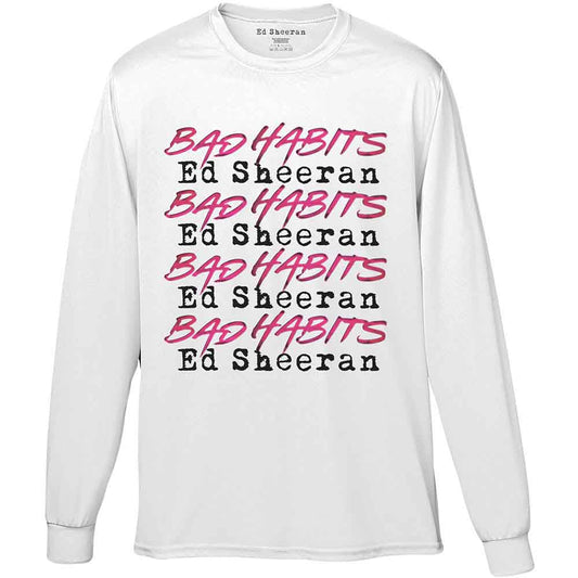 Ed Sheeran Bad Habits Stack [L/S Shirt]