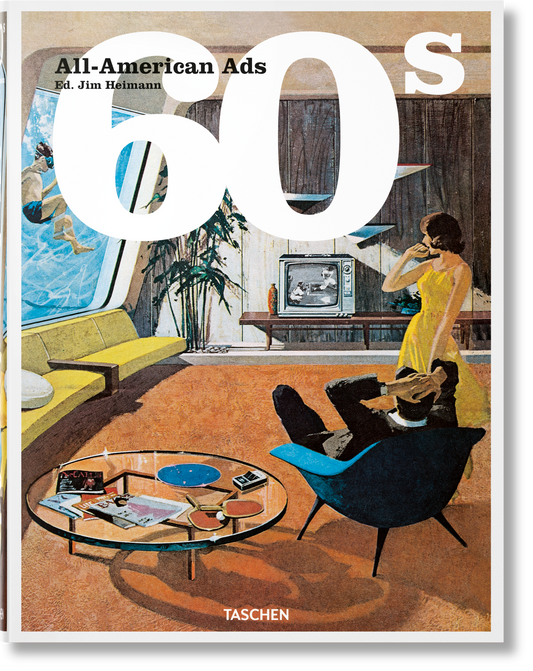 All-American Ads of the 60s (German, French, English) Book