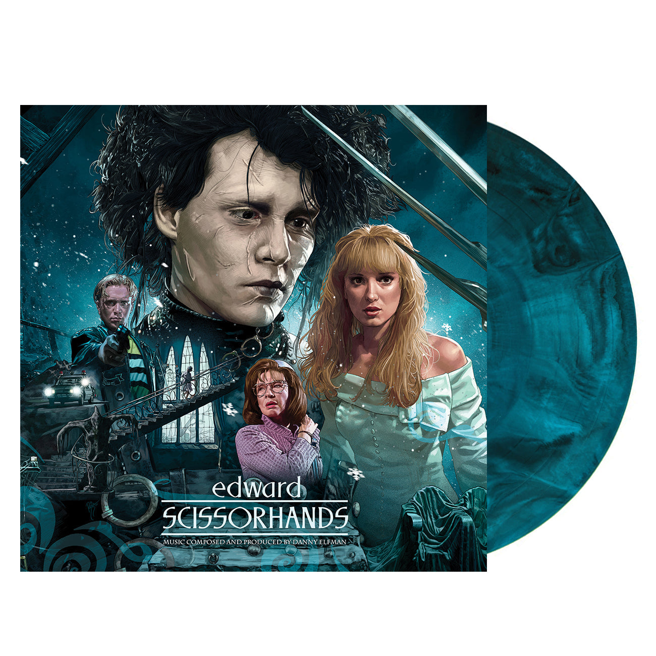 Edward Scissorhands OST Midnight Sculptor Limited Exclusive Vinyl Record