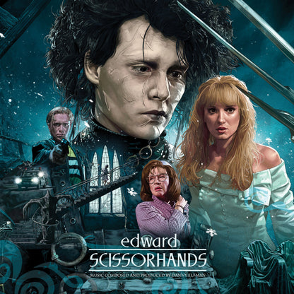 Edward Scissorhands OST Midnight Sculptor Limited Exclusive Vinyl Record