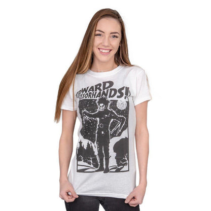 Edward Scissorhands Retro Poster Juniors Tee