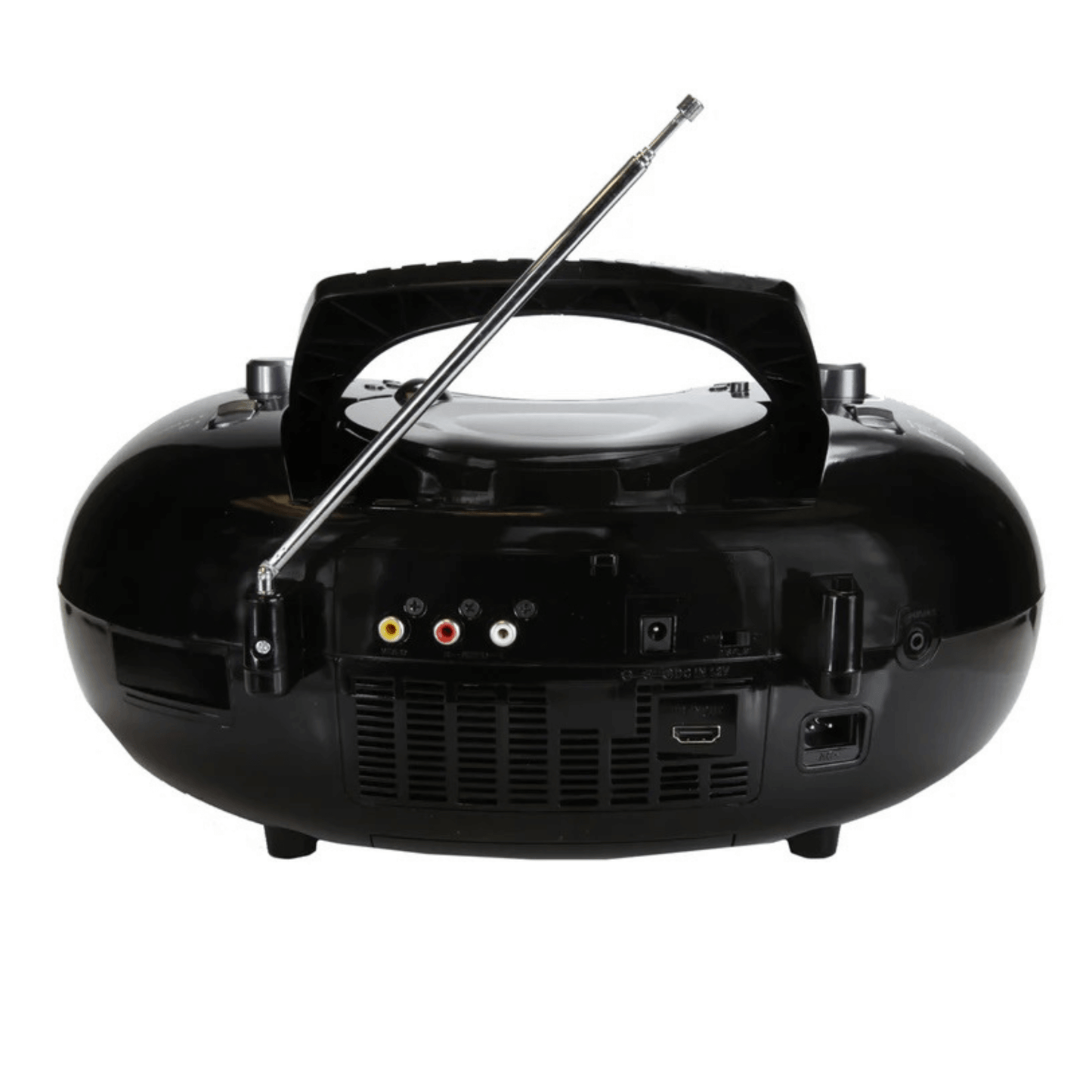 Emerson 7” Bluetooth DVD Boombox with HD-INPUT AM/FM Radio and Stereo Speakers