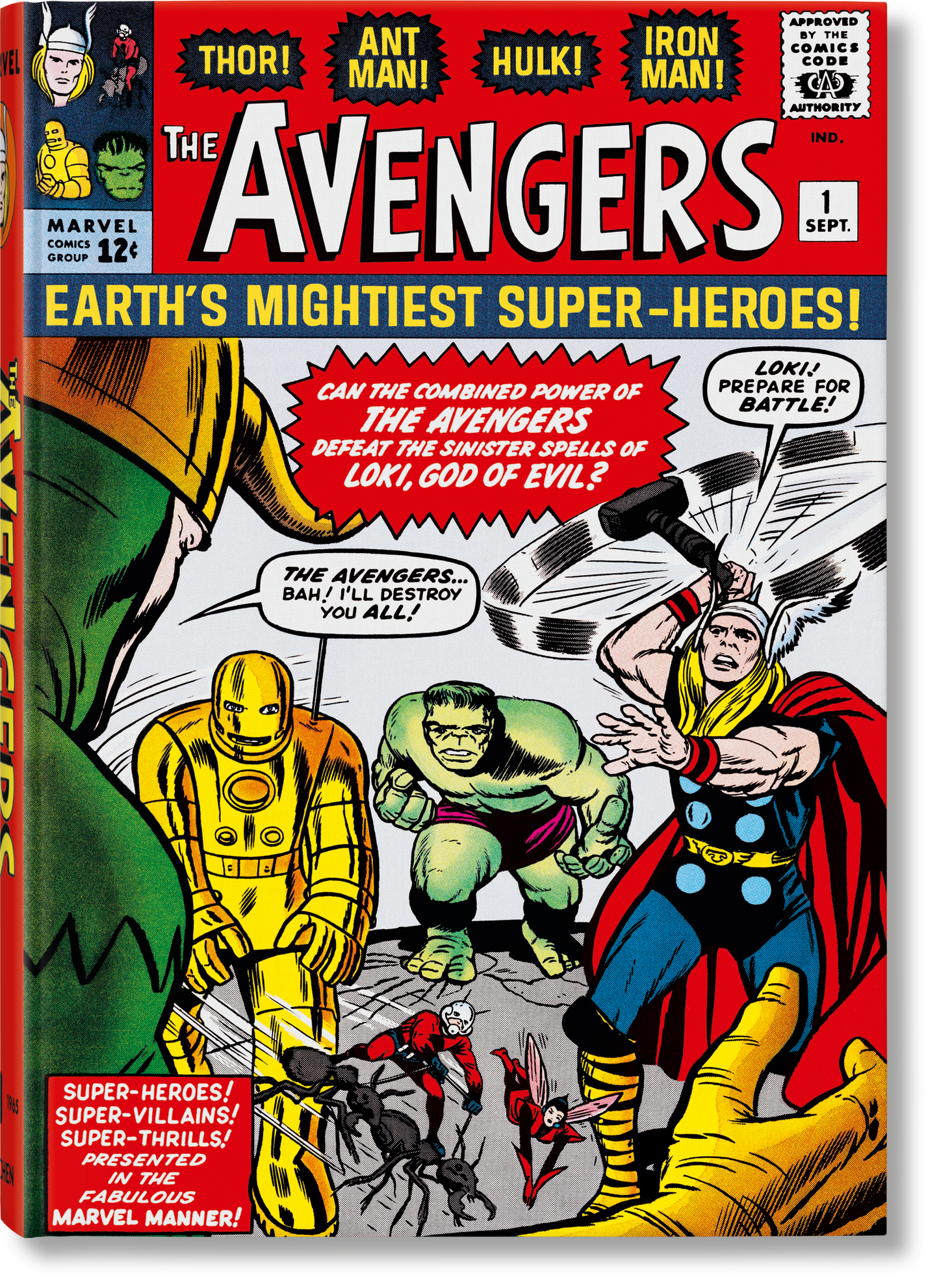 Marvel Comics Library. Avengers. Vol. 1. 1963–1965 (English) Book