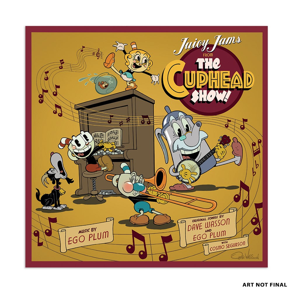Ego Plum - The Cuphead Show! Vinyl Record