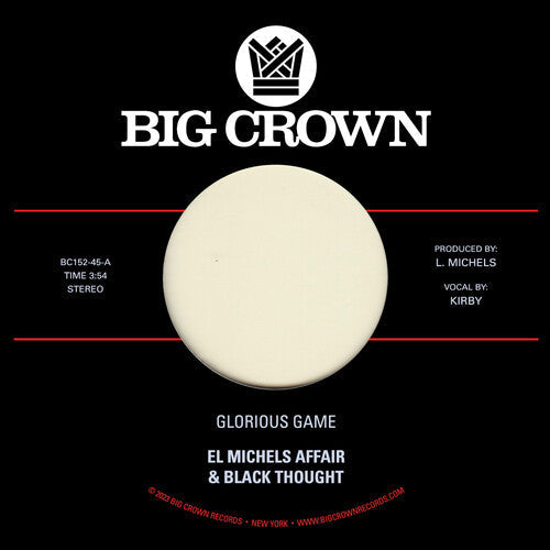 El Michels Affair & Black Thought - Glorious Game / w Grateful [Explicit Content] (7" Single) [Vinyl] Vinyl Record