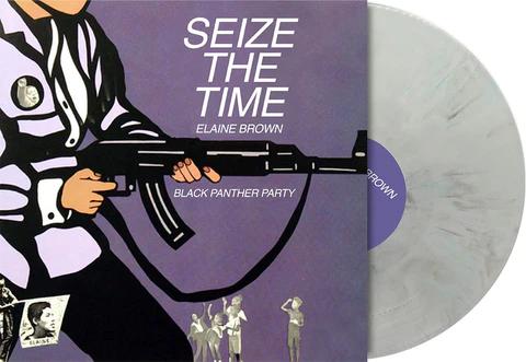 Elaine Brown - Seize The Time - Black Panther Party (Colored Vinyl, White) [Vinyl] Vinyl Record