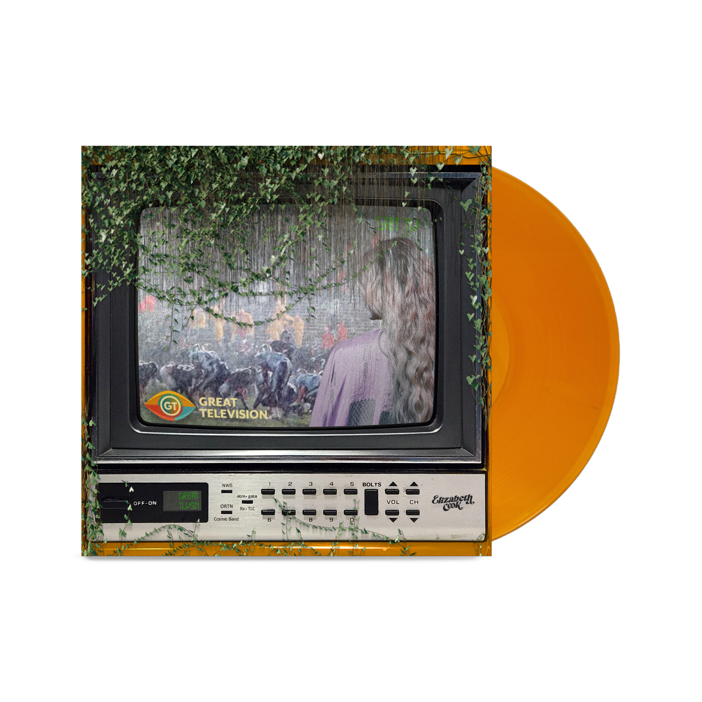 Elizabeth Cook - Great Television [Malibu Orange Vinyl] [Vinyl] Vinyl Record