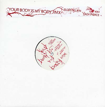Ellen Allien - Your Body is My Body Rmx Vinyl Record