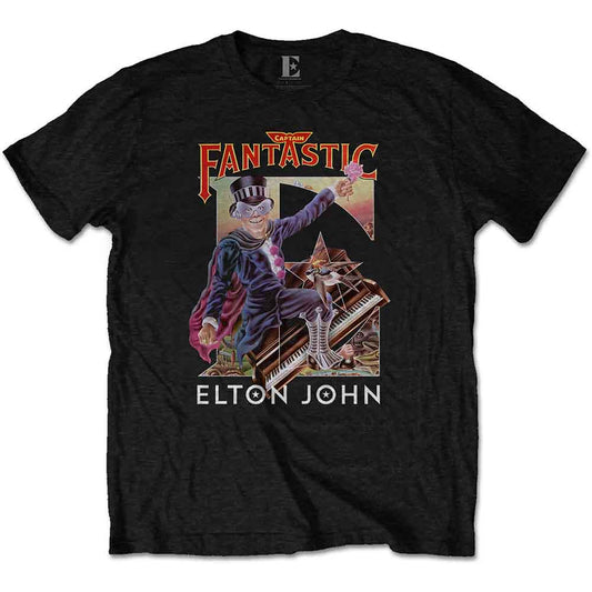 Elton John Captain Fantastic [T-Shirt] Officially Licensed