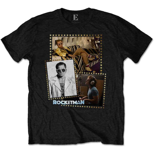 Elton John Rocketman Montage [T-Shirt] Officially Licensed