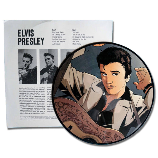 Elvis Presley 1956 Self-Titled Album Limited Edition Picture Disc LP Vinyl Record