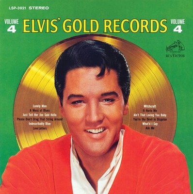 Elvis' Gold Records - Volume 4 Vinyl Record