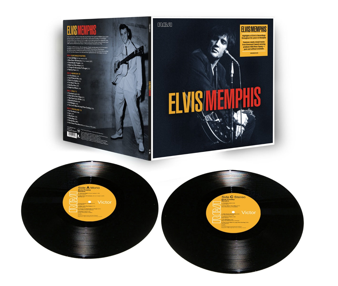 Elvis Presley - Memphis (Remixed) (2 Lp's) [Vinyl] Vinyl Record