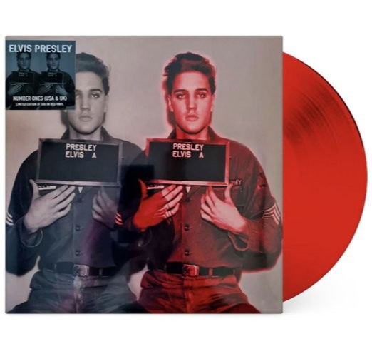 Elvis Presley - Number Ones (USA And UK) (Limited Edition, Red Colored Vinyl) [Import] [Vinyl] Vinyl Record