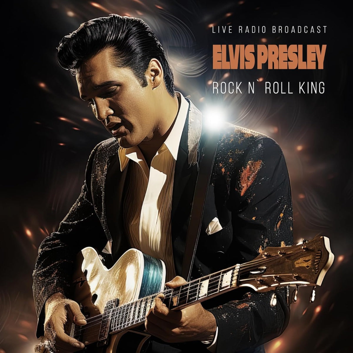 Rock N´Roll King: Live Radio Broadcast 1974-1976 (Blue Colored Vinyl, Limited Edition) Vinyl Record