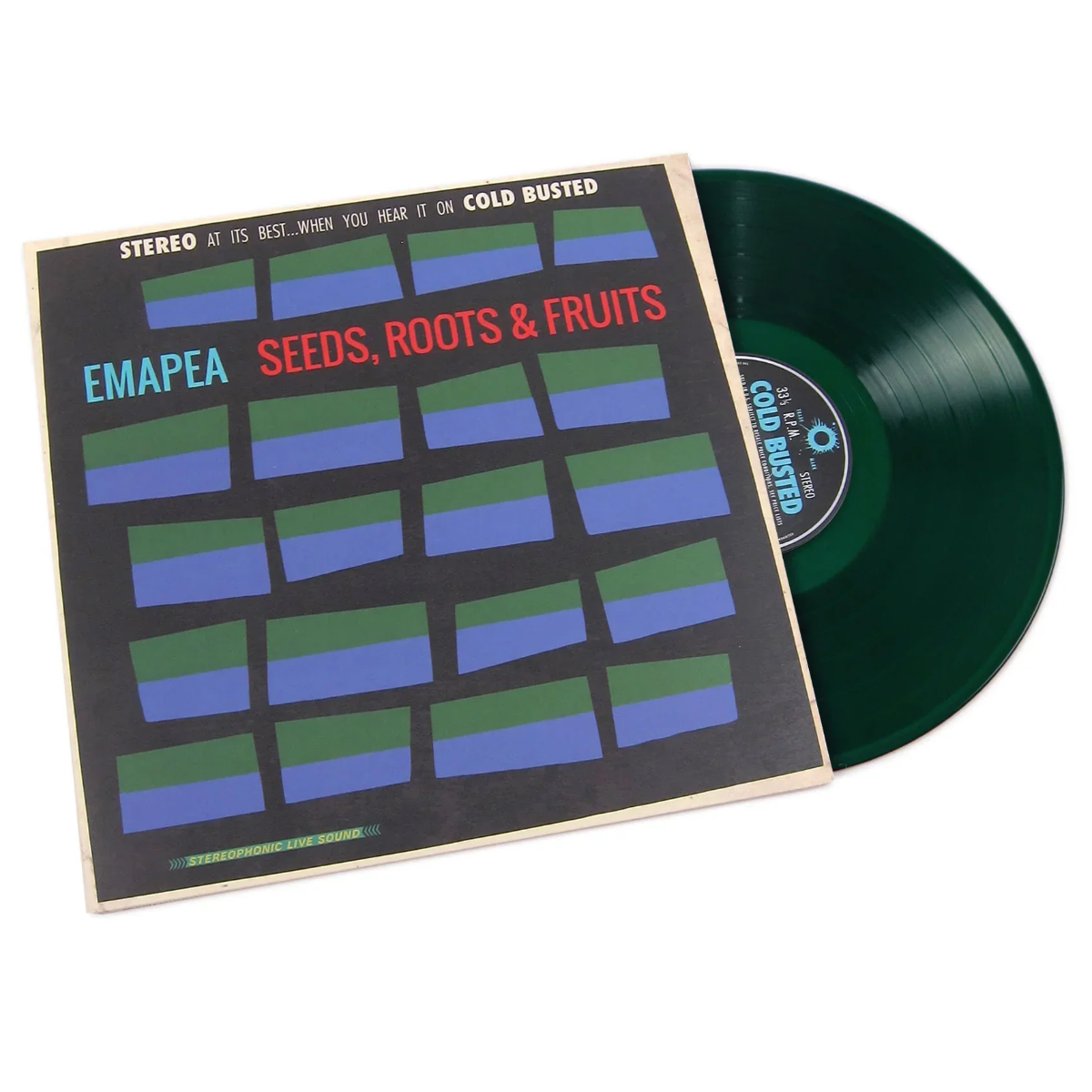Seeds, Roots & Fruits (Transparent Dark Green Colored 180 Gram Vinyl) [Vinyl] Vinyl Record