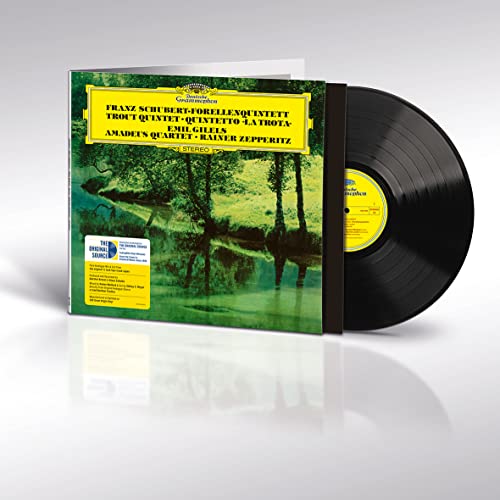 Emil Gilels/Rainer Zepperitz/Amadeus Quartet - Franz Schubert: Piano Quintet in A Major, The Trout [The Original Source Series] [LP] Vinyl Record