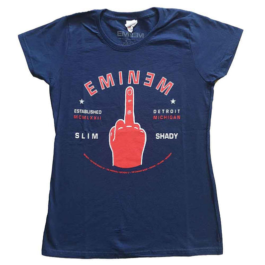 Eminem Detroit Finger [T-Shirt] Officially Licensed