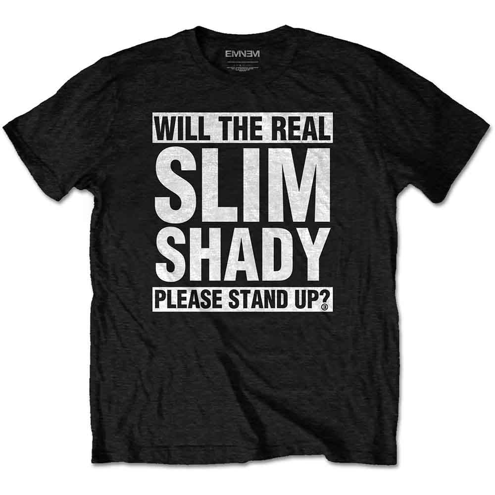 Eminem The Real Slim Shady Mens T Shirt Officially Licensed