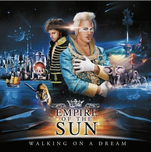 Empire Of The Sun  Walking On A Dream Limited Edition Colored Vinyl Mustard Yellow Vinyl Record