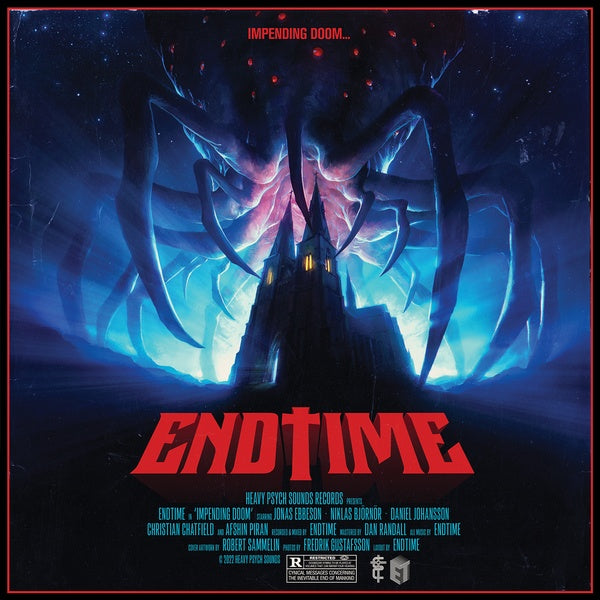 ENDTIME - Impending Doom (Transparent Blue/Red Splatter Vinyl) Vinyl Record
