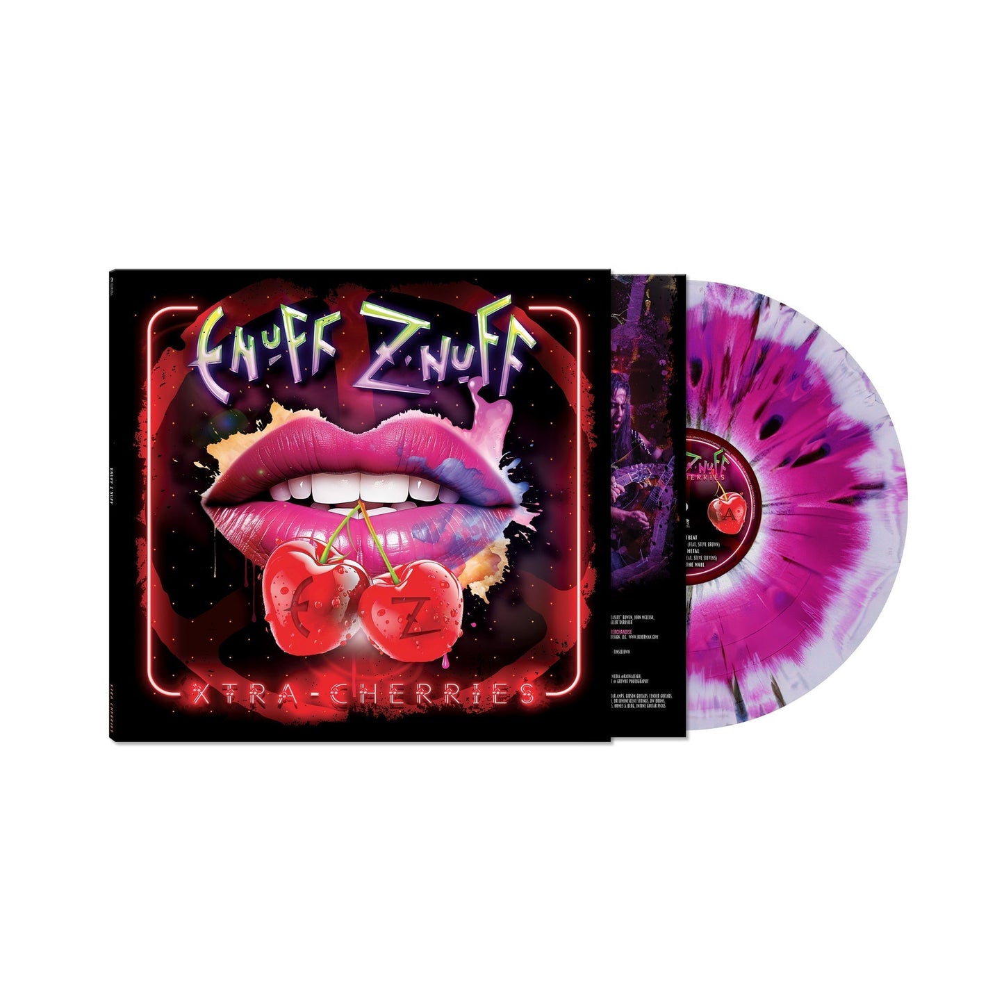 Xtra Cherries [Black Pink & White Splatter Haze Vinyl] Vinyl Record