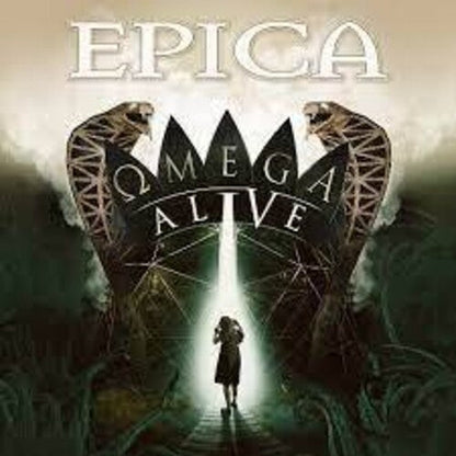 Epica - Omega Alive (Clear w/ Green & Black Splatter Colored Vinyl, Gatefold LP Jacket) (3 Lp's) Vinyl Record