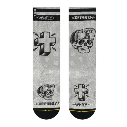 MERGE4 X Eric Dressen Adult Mid Length Socks