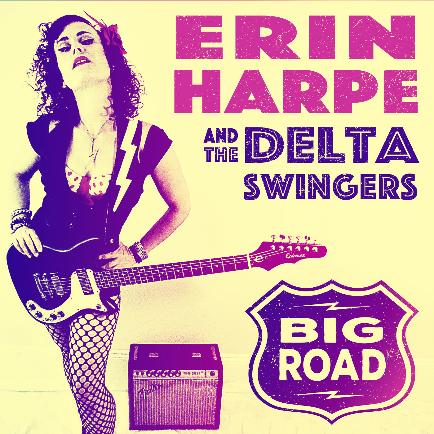 Erin & the Delta Swingers Harpe - Big Road [CD] Music CD