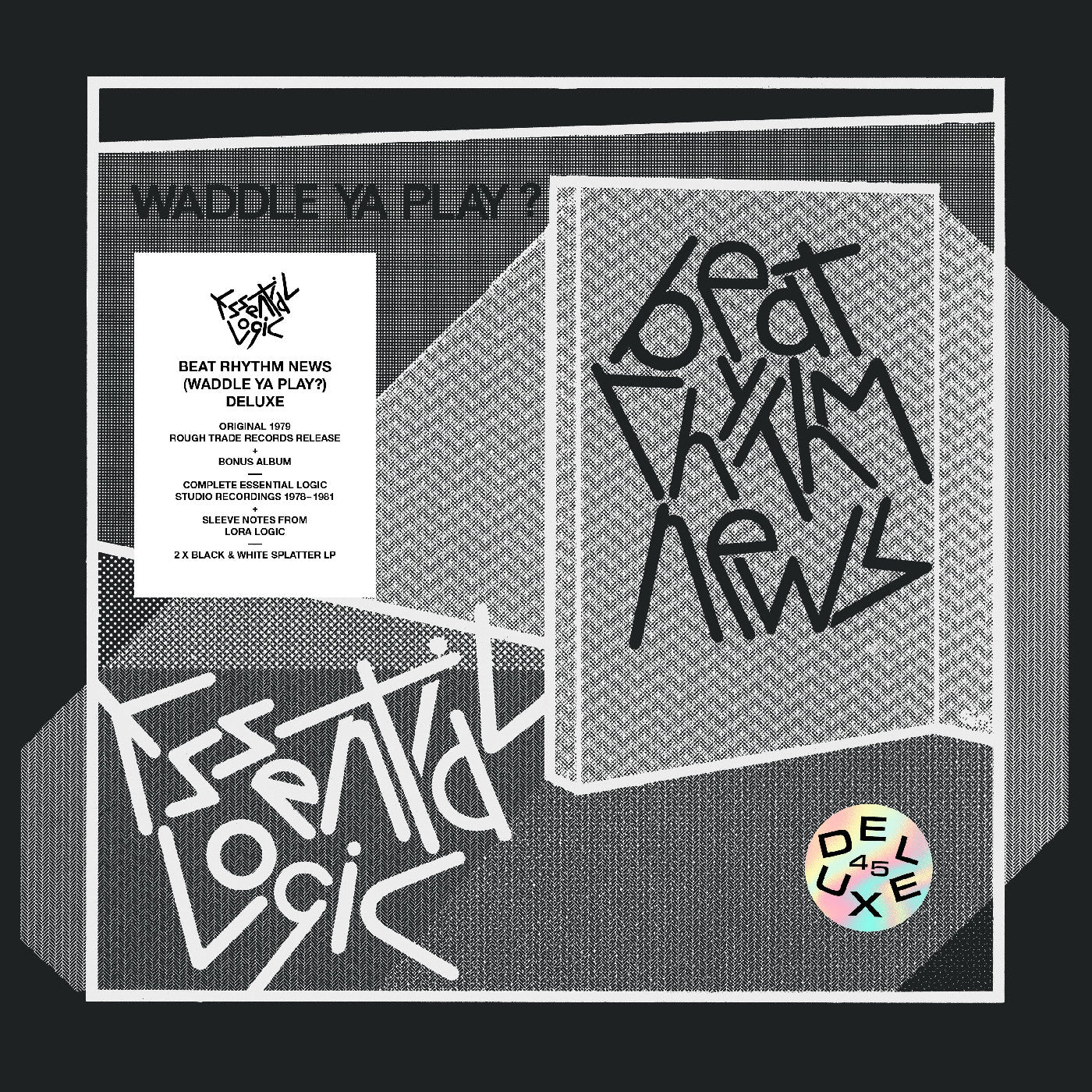 Beat Rhythm News (Waddle Ya Play?) (45Th Anniversary ¬†Edition) (Deluxe Edition, Black & White Splatter Vinyl) Vinyl Record
