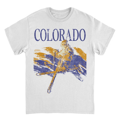 Ski Colorado Pastel T-Shirt Officially Licensed