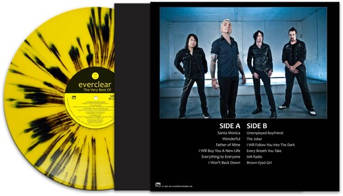 Everclear - The Very Best Of (Limited Edition, Yellow & Black Splatter Vinyl) Vinyl Record