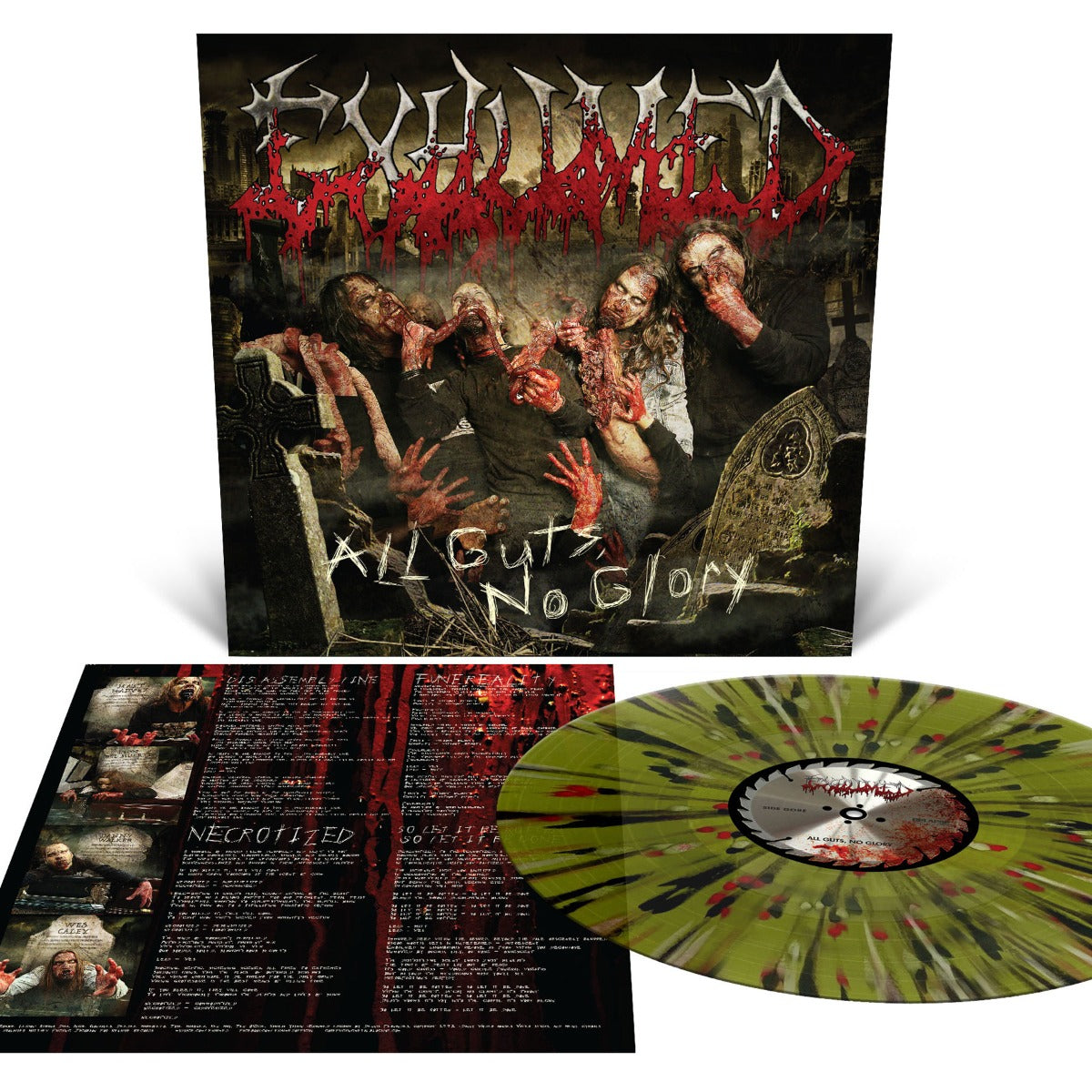 All Guts, No Glory (Swamp Green with Splatter) [Vinyl] Vinyl Record